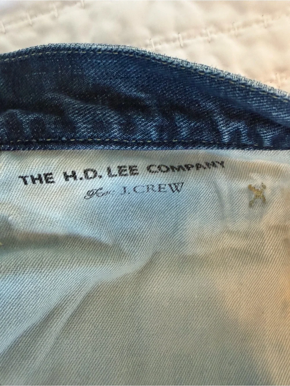J.Crew X Lee Slim fit mid wash jeans men’s 32×32